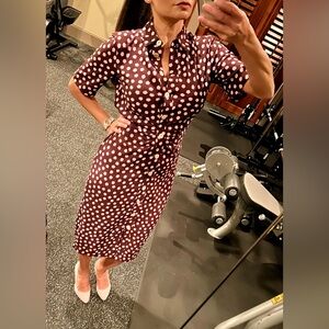 Kate Spade ♠️ | Dresses | Kate Spade Cloud Dot Shirtdress Midi Nwot |  Poshmark